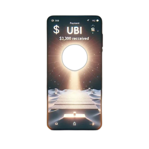 vaporwave, concept art, outer space, smartphone transparent PNG cut-out