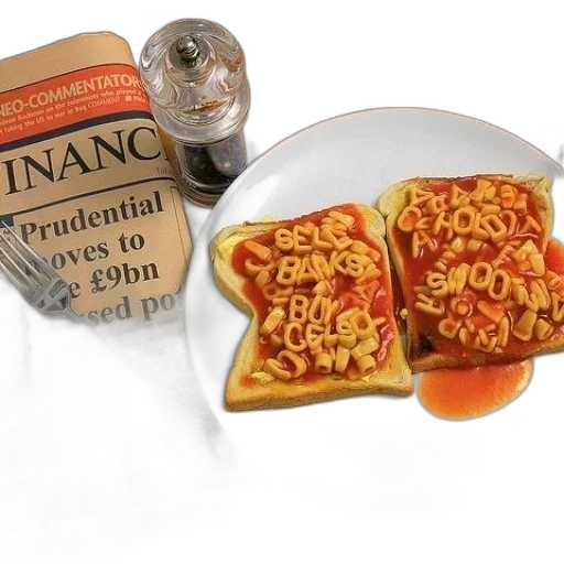 food, photorealistic, 3d render, two transparent PNG cut-out