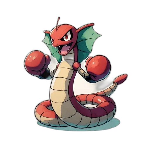 dragon, creature, animal, staff transparent PNG cut-out