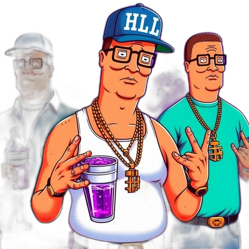 cartoon, concept art, pixel art, vaporwave transparent PNG cut-out