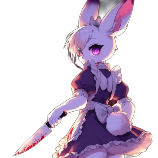 dress, staff, weapon, creature transparent PNG cut-out