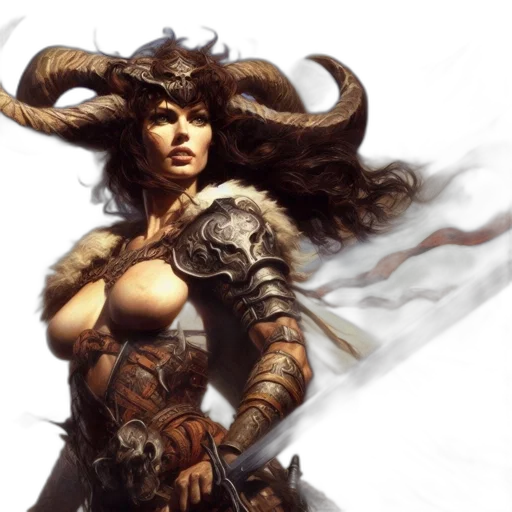 fantasy art, concept art, comic book art, photorealistic transparent PNG cut-out