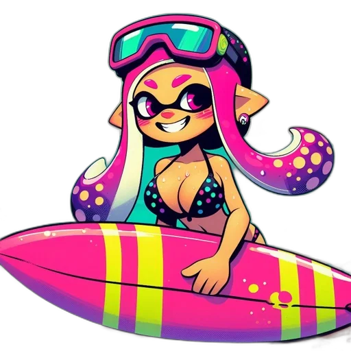 vaporwave, concept art, pixel art, cartoon transparent PNG cut-out