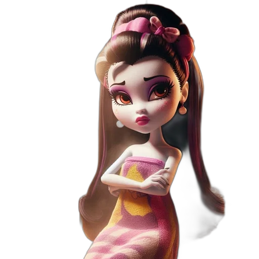 dress, 3d render, fantasy art, concept art transparent PNG cut-out