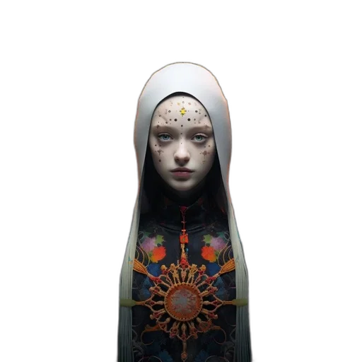 robot, mask, face, crown transparent PNG cut-out