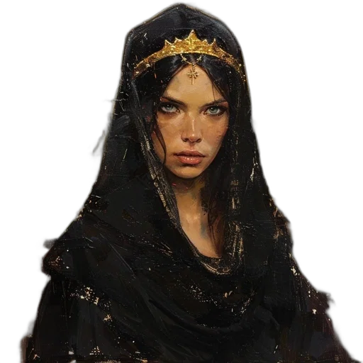 crown, jewelry, face, dress transparent PNG cut-out