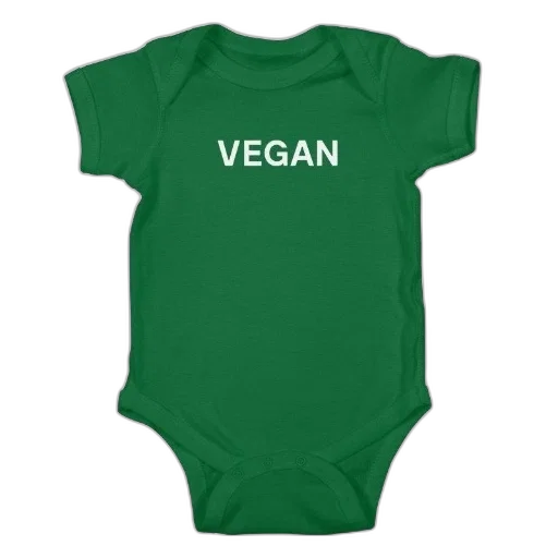 green, baby, onesie, word transparent PNG cut-out