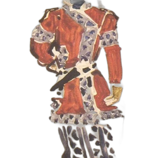 dress, jacket, staff, mask transparent PNG cut-out