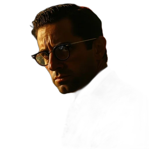 staff, face, jacket, robot transparent PNG cut-out
