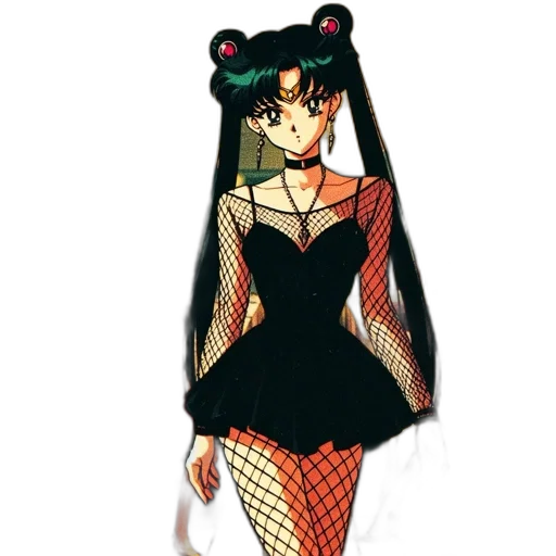 dress, pixel art, anime, concept art transparent PNG cut-out