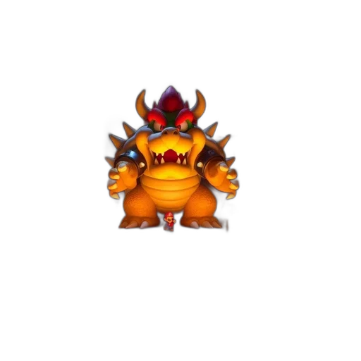 dragon, creature, staff, crown transparent PNG cut-out