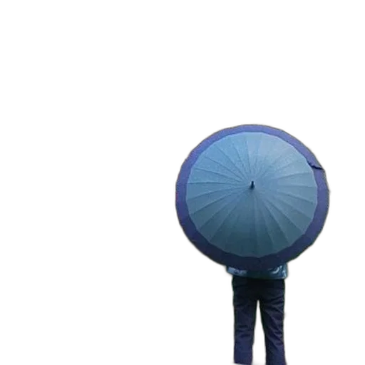 umbrella, staff, hat, jacket transparent PNG cut-out