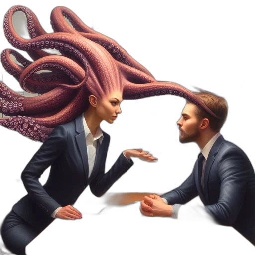 creature, hair, animal, concept art transparent PNG cut-out