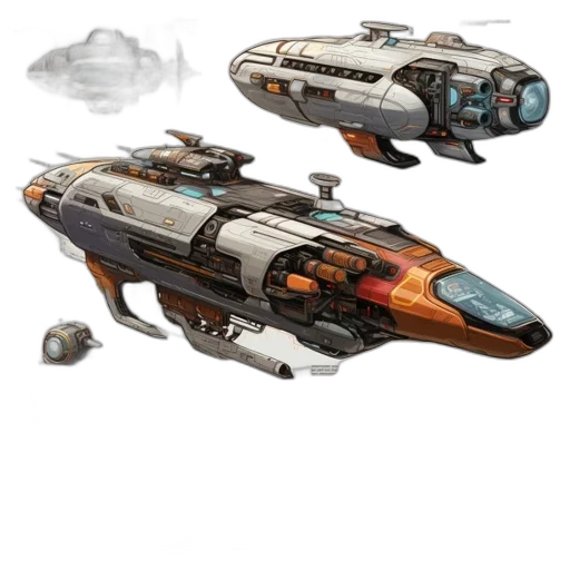 weapon, concept art, 3d render, fantasy art transparent PNG cut-out
