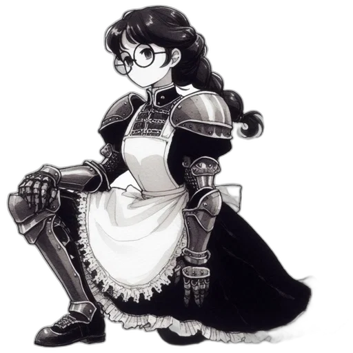 dress, crown, staff, sword transparent PNG cut-out