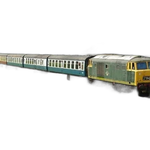 3d render, concept art, vintage, train transparent PNG cut-out