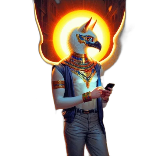 jacket, mask, staff, weapon transparent PNG cut-out