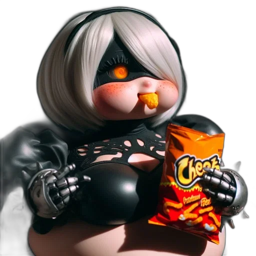 food, robot, creature, concept art transparent PNG cut-out