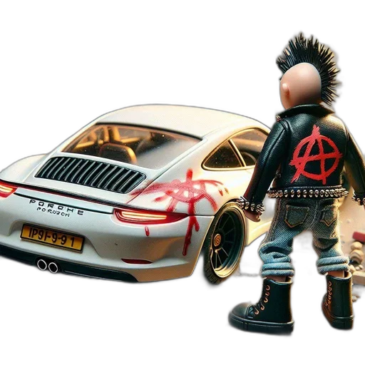 car, jacket, concept art, 3d render transparent PNG cut-out