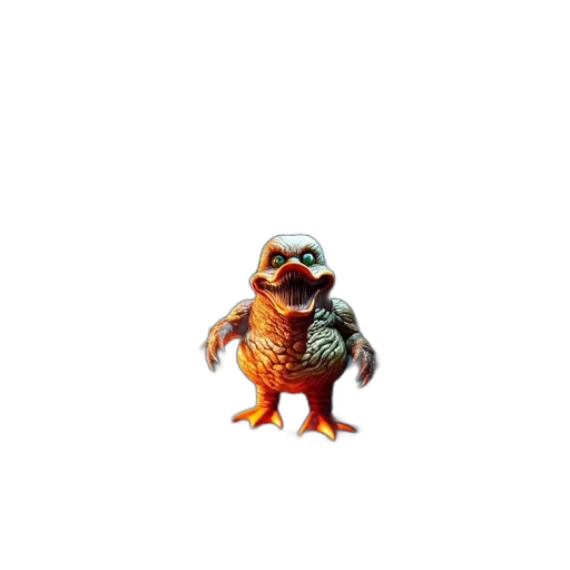 creature, animal, robot, staff transparent PNG cut-out