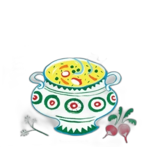 food, jewelry, flower, 3d render transparent PNG cut-out