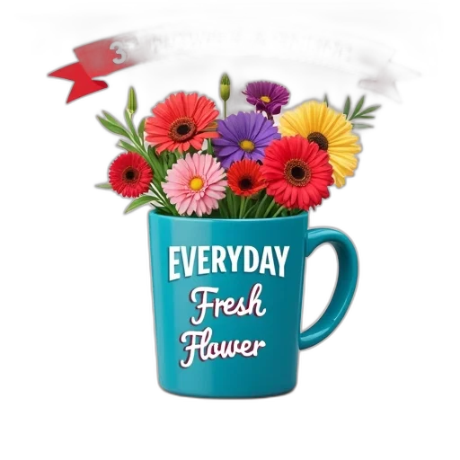 flower, second, image, promotional transparent PNG cut-out