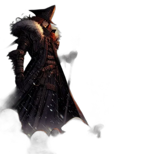 mask, dragon, staff, creature transparent PNG cut-out