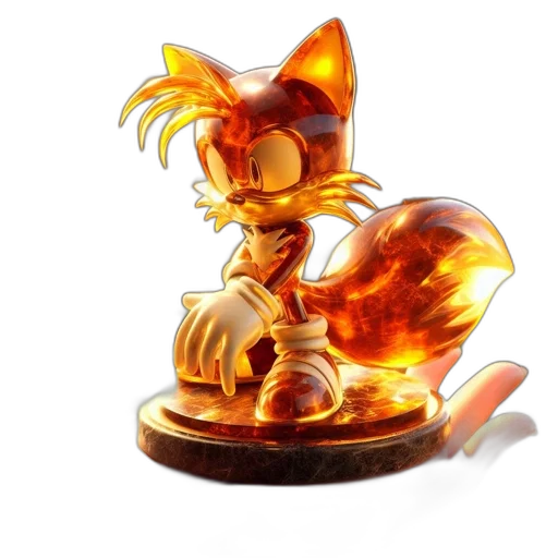 3d render, concept art, illuminated, fiery-hued transparent PNG cut-out