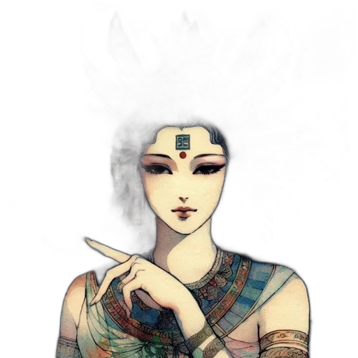 jewelry, mask, staff, face transparent PNG cut-out