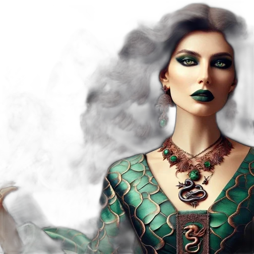 jewelry, dress, fantasy art, photorealistic transparent PNG cut-out