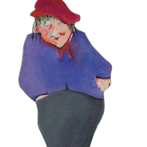 jacket, hat, face, dress transparent PNG cut-out