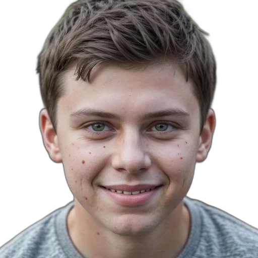 face, staff, hair, creature transparent PNG cut-out