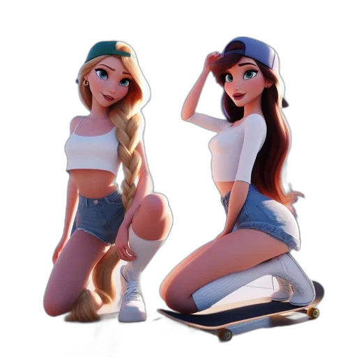 hat, 3d render, concept art, cartoon transparent PNG cut-out