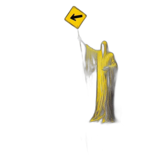 dress, staff, sword, hair transparent PNG cut-out