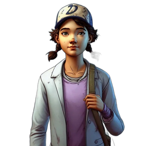 staff, hat, jacket, concept art transparent PNG cut-out
