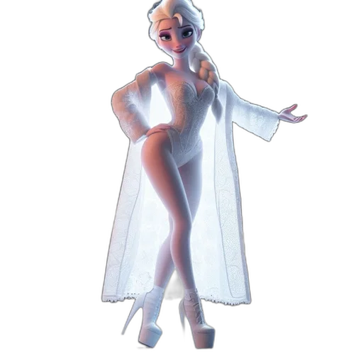 dress, concept art, 3d render, fantasy art transparent PNG cut-out