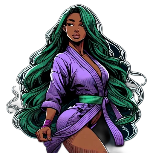 dress, comic book art, fantasy art, concept art transparent PNG cut-out