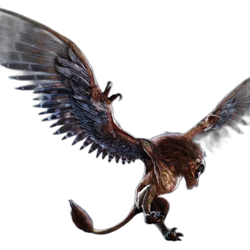 dragon, creature, animal, staff transparent PNG cut-out