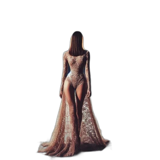 dress, creature, concept art, fantasy art transparent PNG cut-out