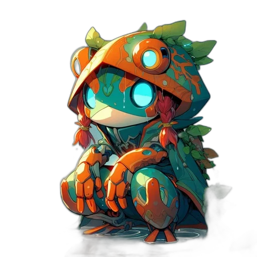 robot, creature, dragon, animal transparent PNG cut-out