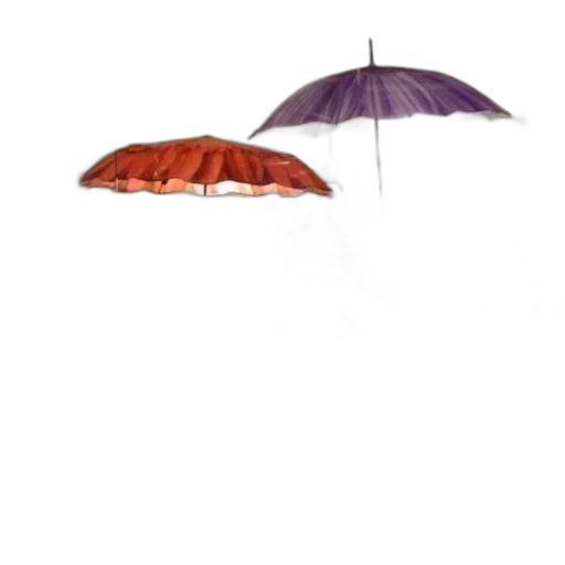umbrella, hat, furniture, staff transparent PNG cut-out