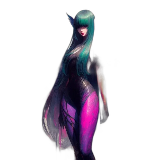 dress, creature, concept art, fantasy art transparent PNG cut-out