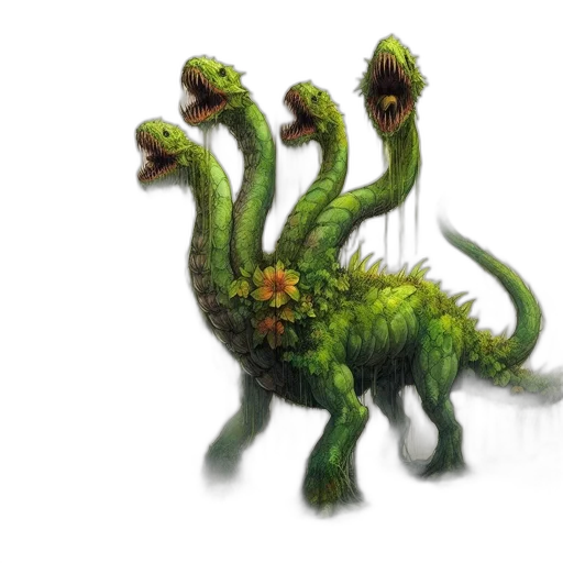 creature, dragon, animal, staff transparent PNG cut-out