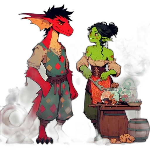 dragon, concept art, fantasy art, pixel art transparent PNG cut-out