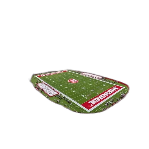 3d render, wisconsin, badgers, home transparent PNG cut-out