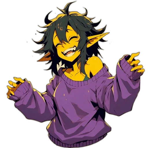 jacket, mask, staff, creature transparent PNG cut-out