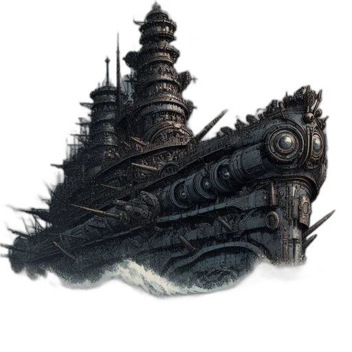 weapon, crown, dragon, sword transparent PNG cut-out