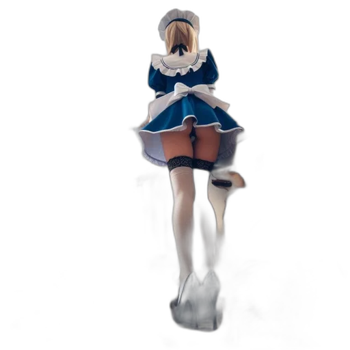 dress, robot, staff, mask transparent PNG cut-out
