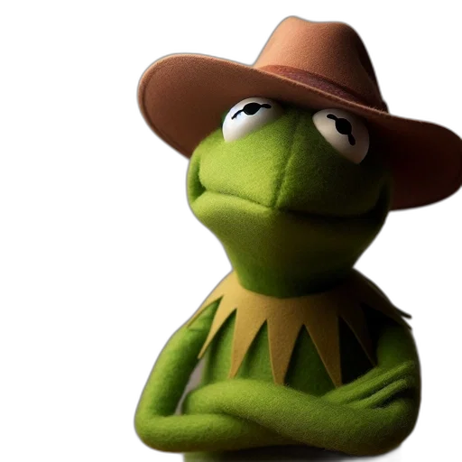 hat, animal, staff, face transparent PNG cut-out