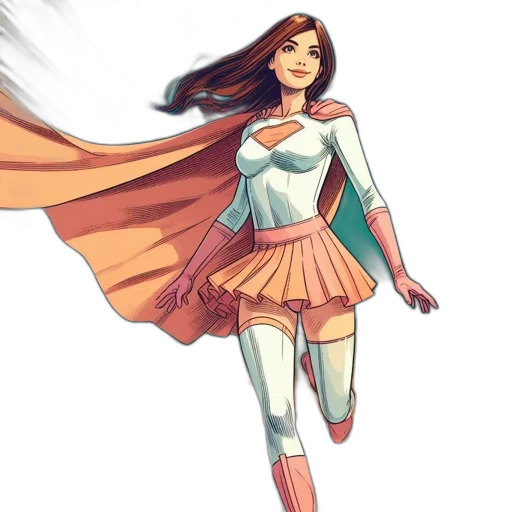 dress, comic book art, concept art, fantasy art transparent PNG cut-out